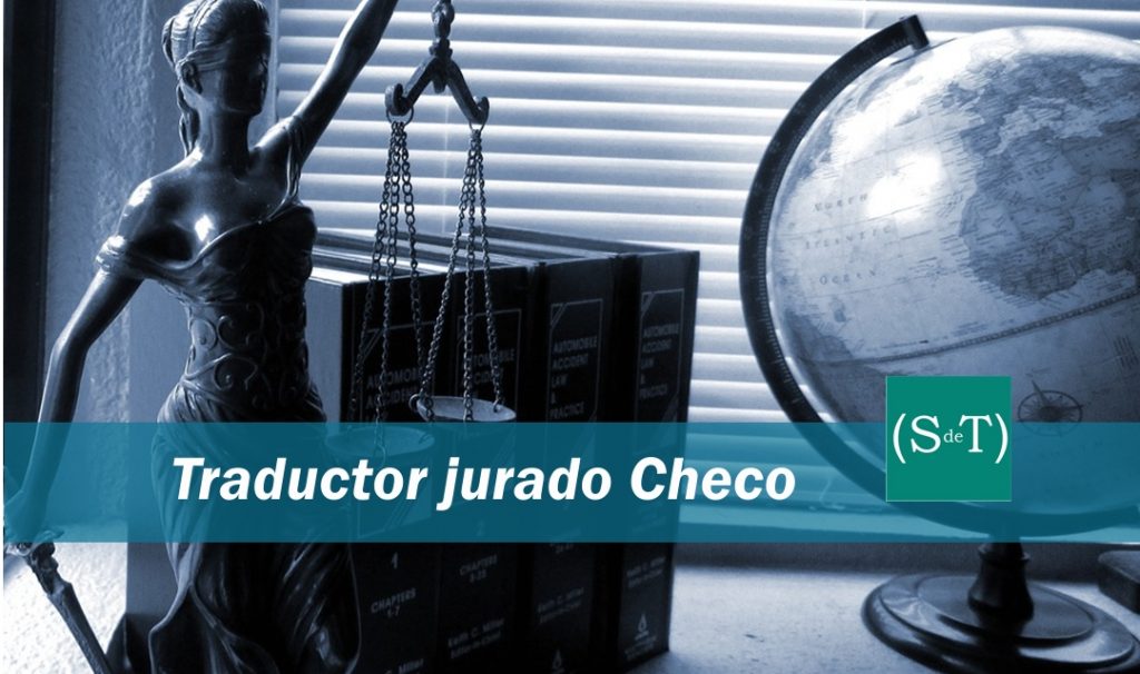 Traductor jurado Checo Madrid