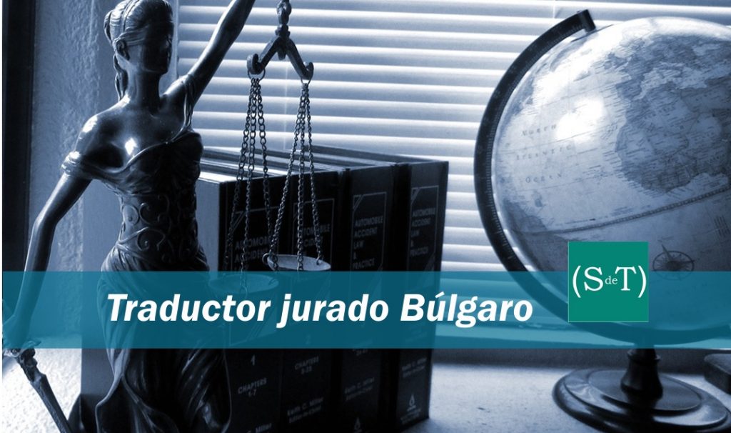 Traductor jurado búlgaro Madrid Valencia