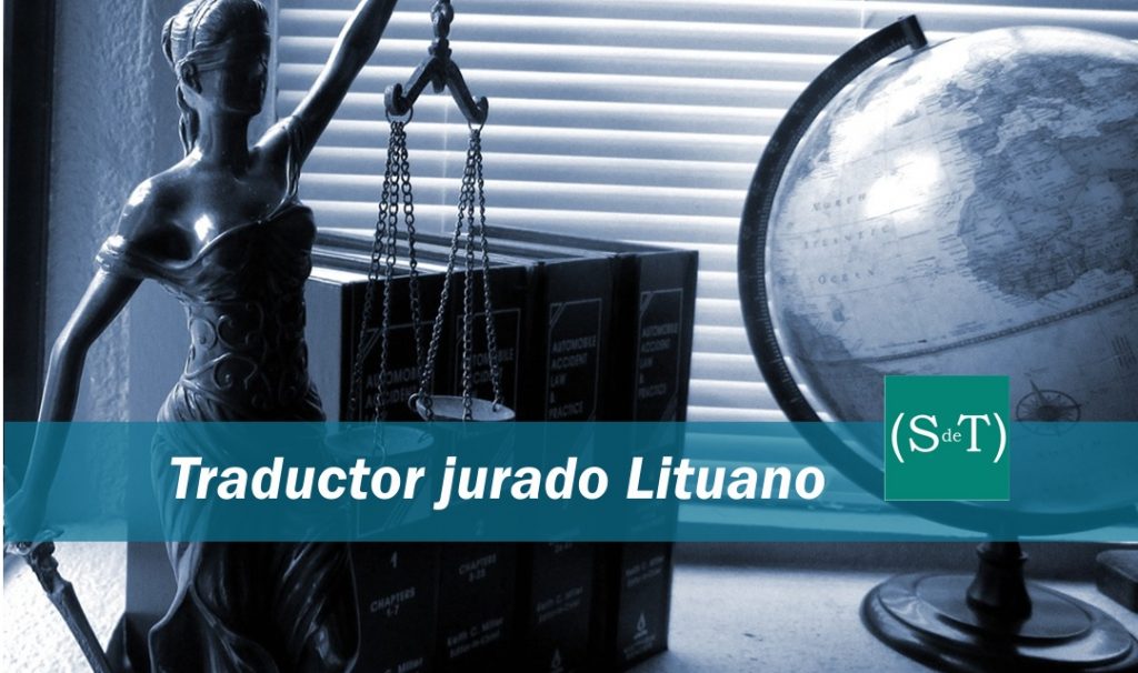 Traductor jurado lituano Madrid Valencia