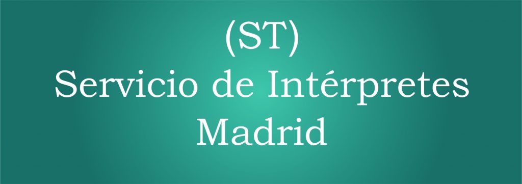 Servicio intérpretes Madrid