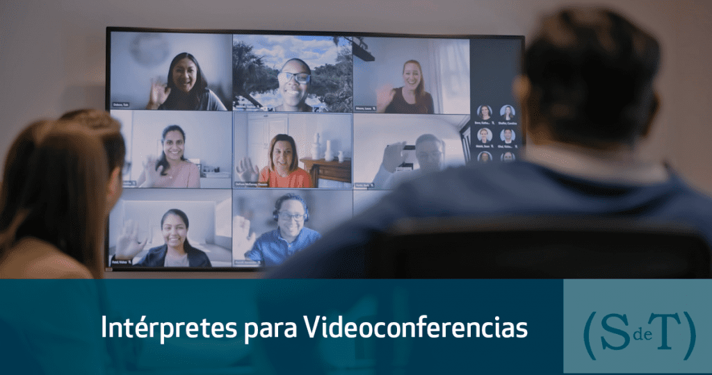 Intérpretes videoconferencia