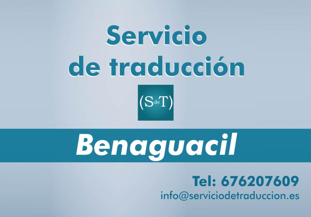 Agencia de traduccion Benaguacil