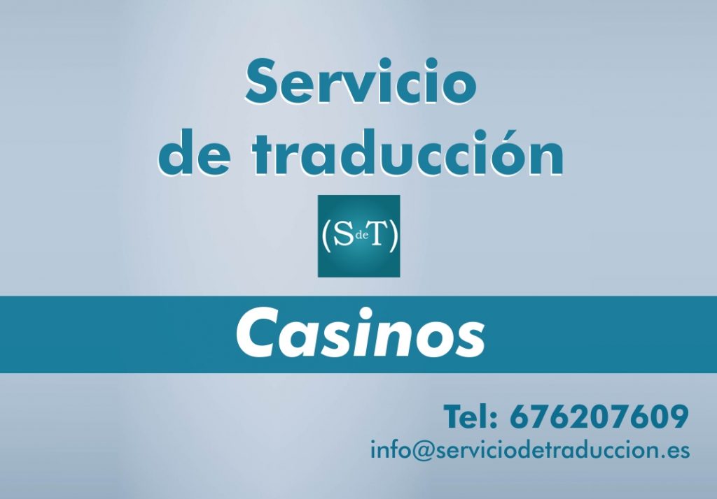 Agencia de traducción Casinos