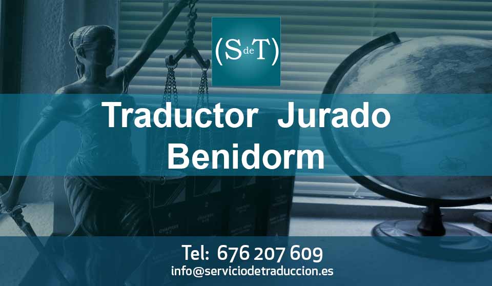 Traductor jurado Benidorm