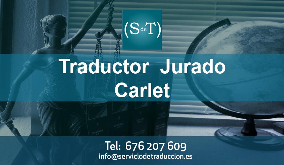 Traductor jurado Carlet