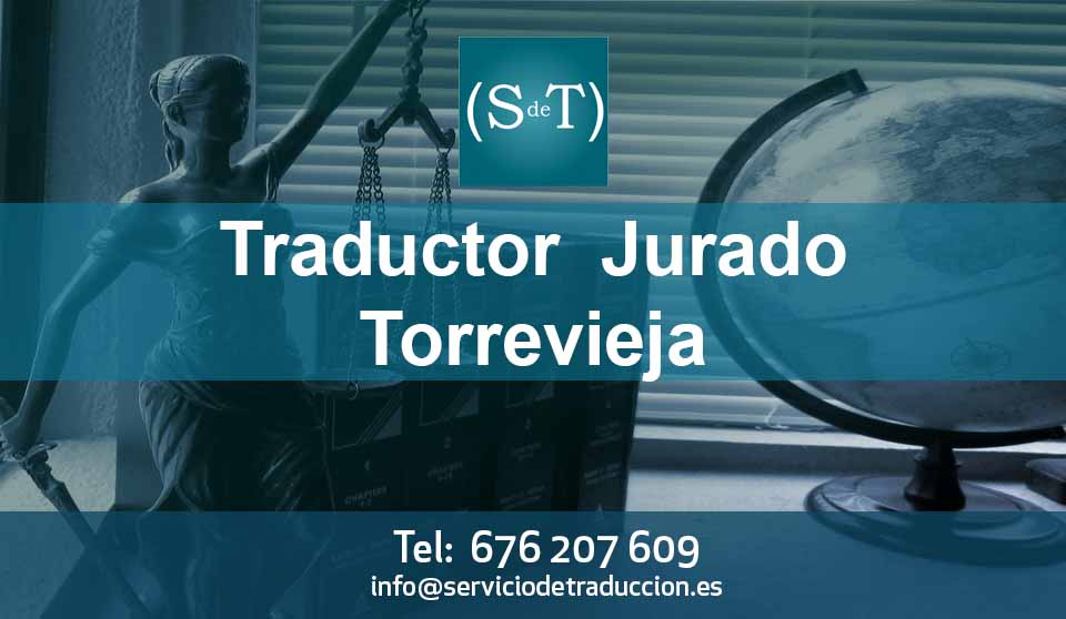 Traductor jurado Torrevieja
